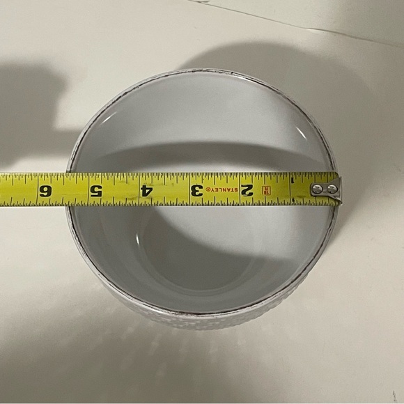 Pfaltzgraff French lace white cereal bowls 5.5 set of 6 - Picture 10 of 10